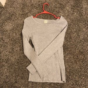 light grey long sleeve